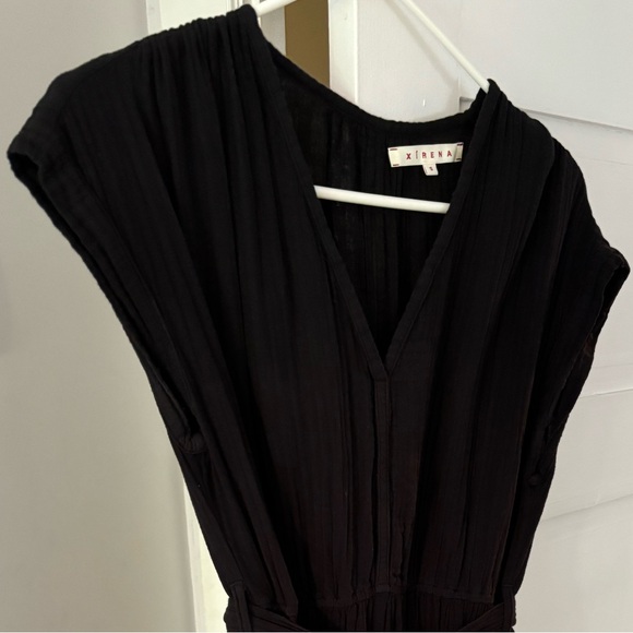 Xirena Maren dress, black cotton gauze, size small - Picture 5 of 9